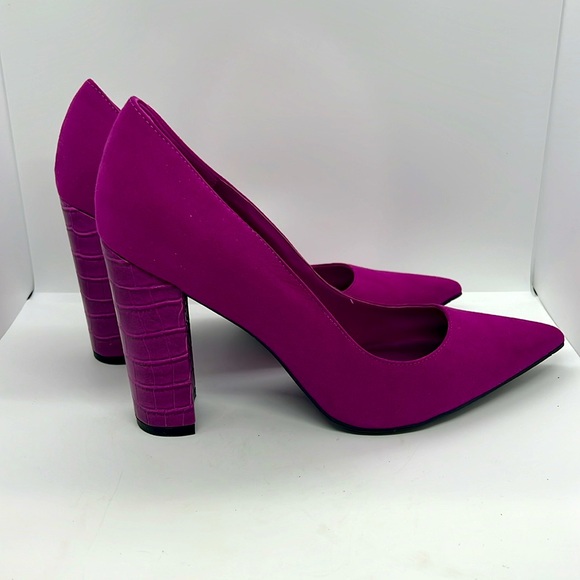 Sexy Purple High Heel Pumps By Nine West. Size 12. - Picture 5 of 8